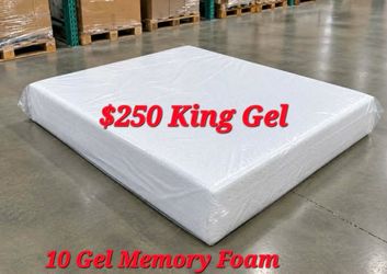 King 10 inch mattress only $250