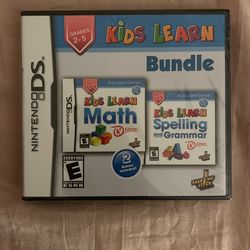 Nintendo DS Kids Learn Bundle