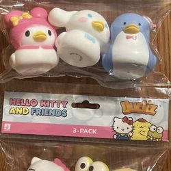 Hello Kitty And Friends Rubber Duckies For The Set   $30