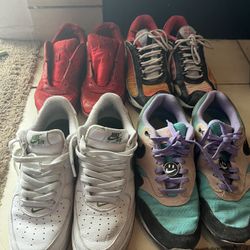 3 Pairs Of Shoes / 1 Timberland Boot