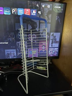 LIKE NEW 16 slot video game case holder
