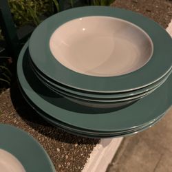 Turquoise Dinner Plates