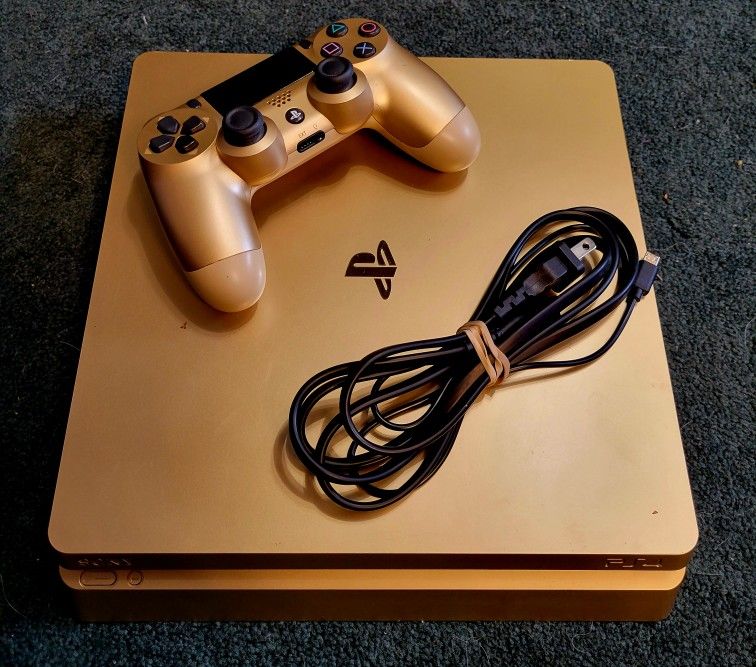 Limited Edition GOLD 1TB PS4