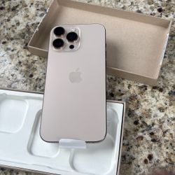 16 Pro Max Desert Titanium 258gb