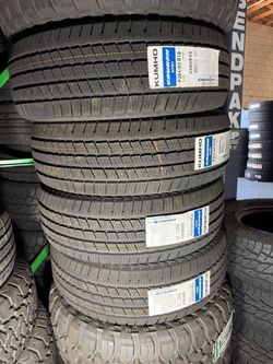 265/65r18 kumho crugen installation and balance include