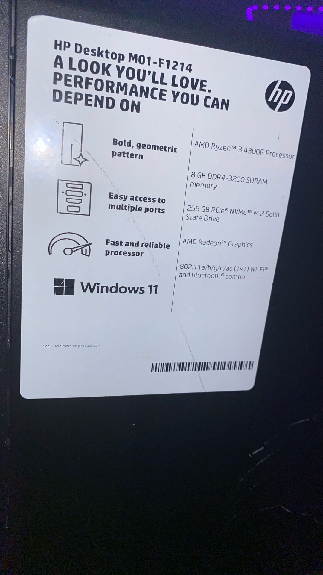 Starter Pc Build Good Deal (READ DESCRIPTION) 