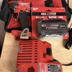 Milwaukee 3/8 Fuel Impact M18 With 8.0 Battery And Charger 