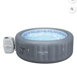 SaluSpa Corsica Energy-Saving Smart AirJet Inflatable Hot Tub, 77" x 28"