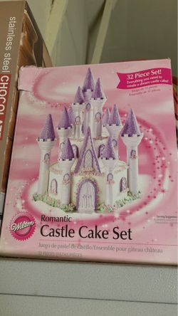 Castle cake set pan