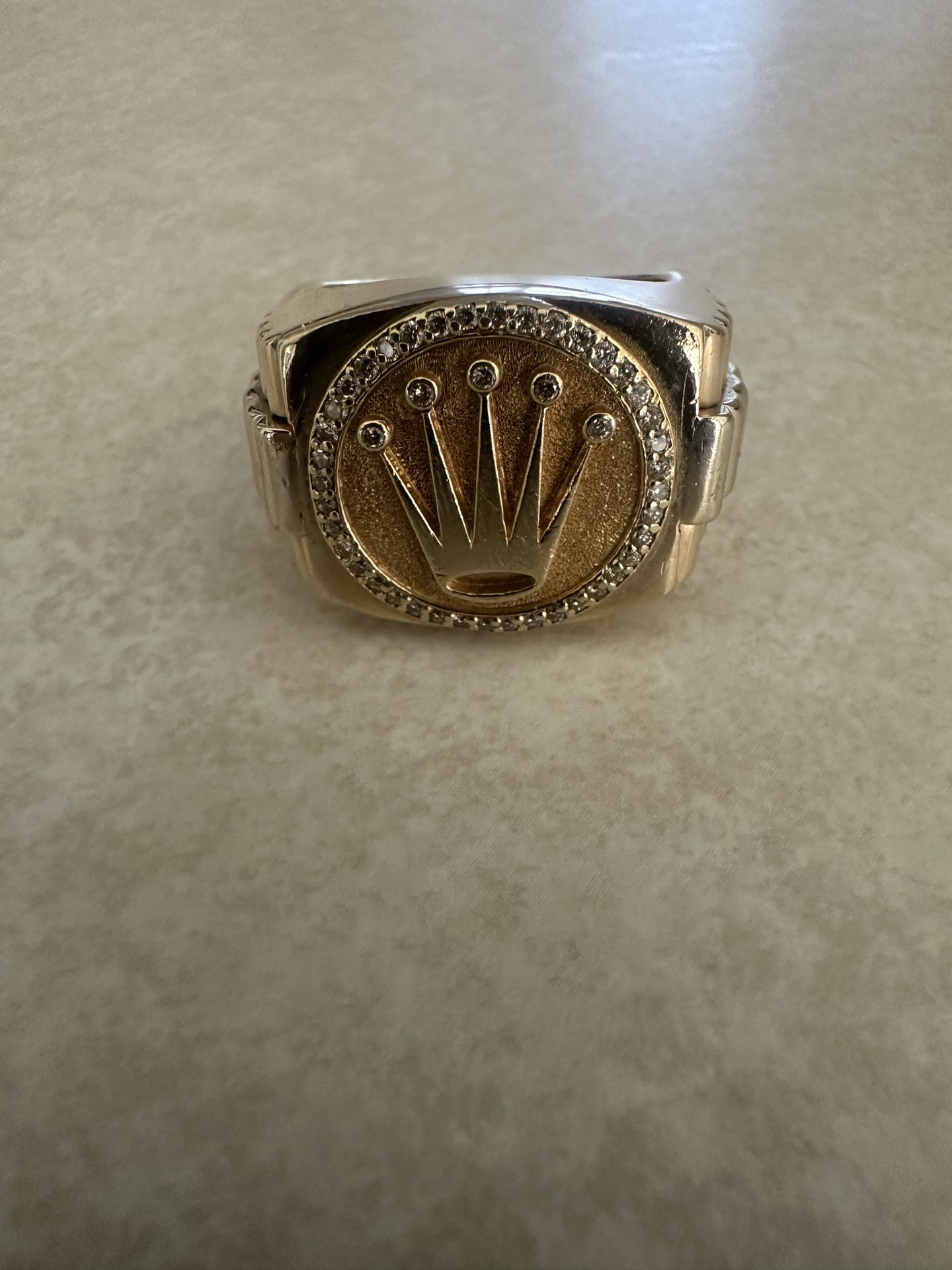 14 Karat Rolex Gold Ring