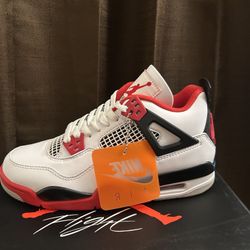 Jordan 4s Fire red 