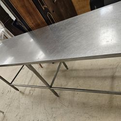 commercial stainless steel work or prep table - Great Condition 