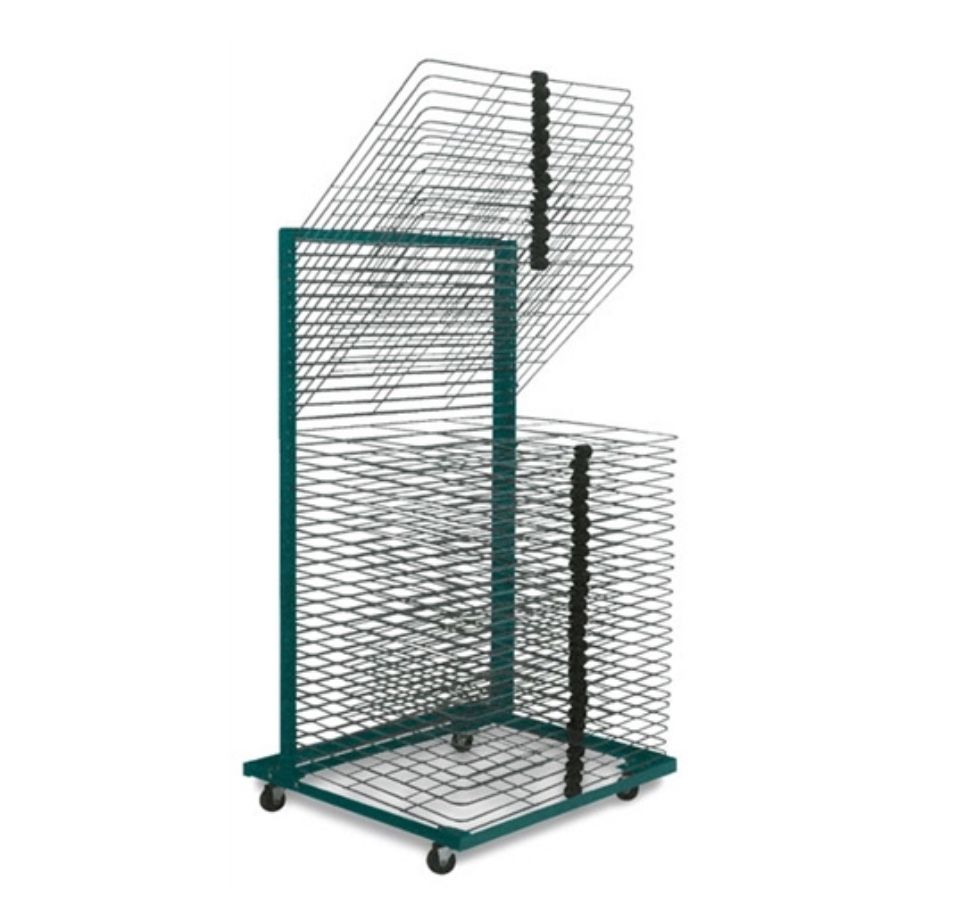 AWT Rack-IT Portable Poster Drying Rack - 40 Shelf - 18" x 24"