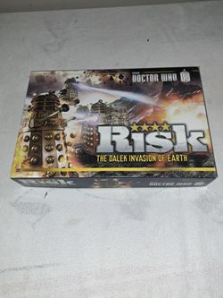 Risk Dr Who Edition Board Game The Dalek Invasion Of Earth In Excellent Condition (Is Missing The Cardboard Clara Token)