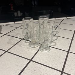 Crystal, Princess House coffee cups