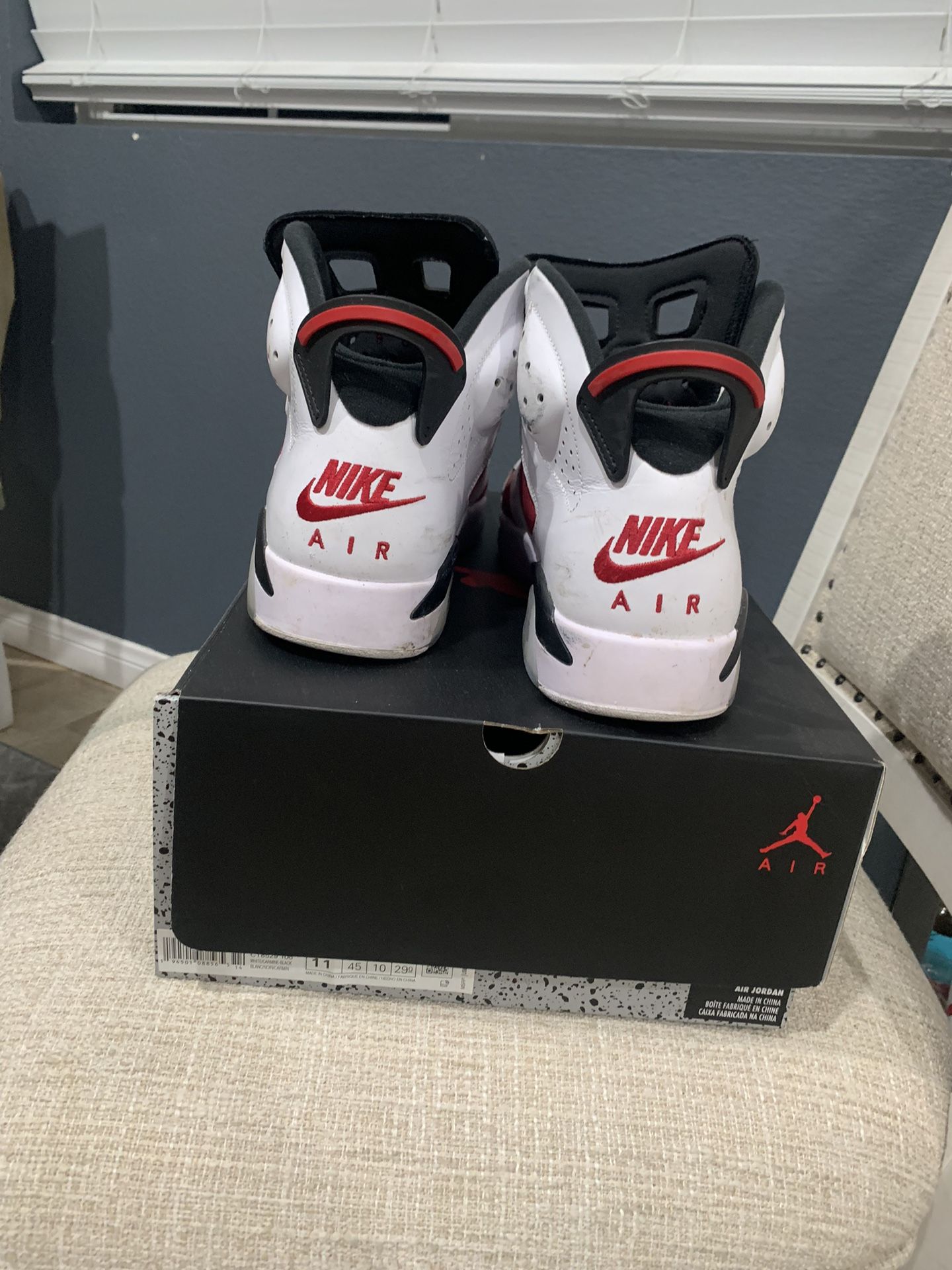 jordan 6 carmine