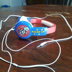 Super Mario Kid Safe Headphones