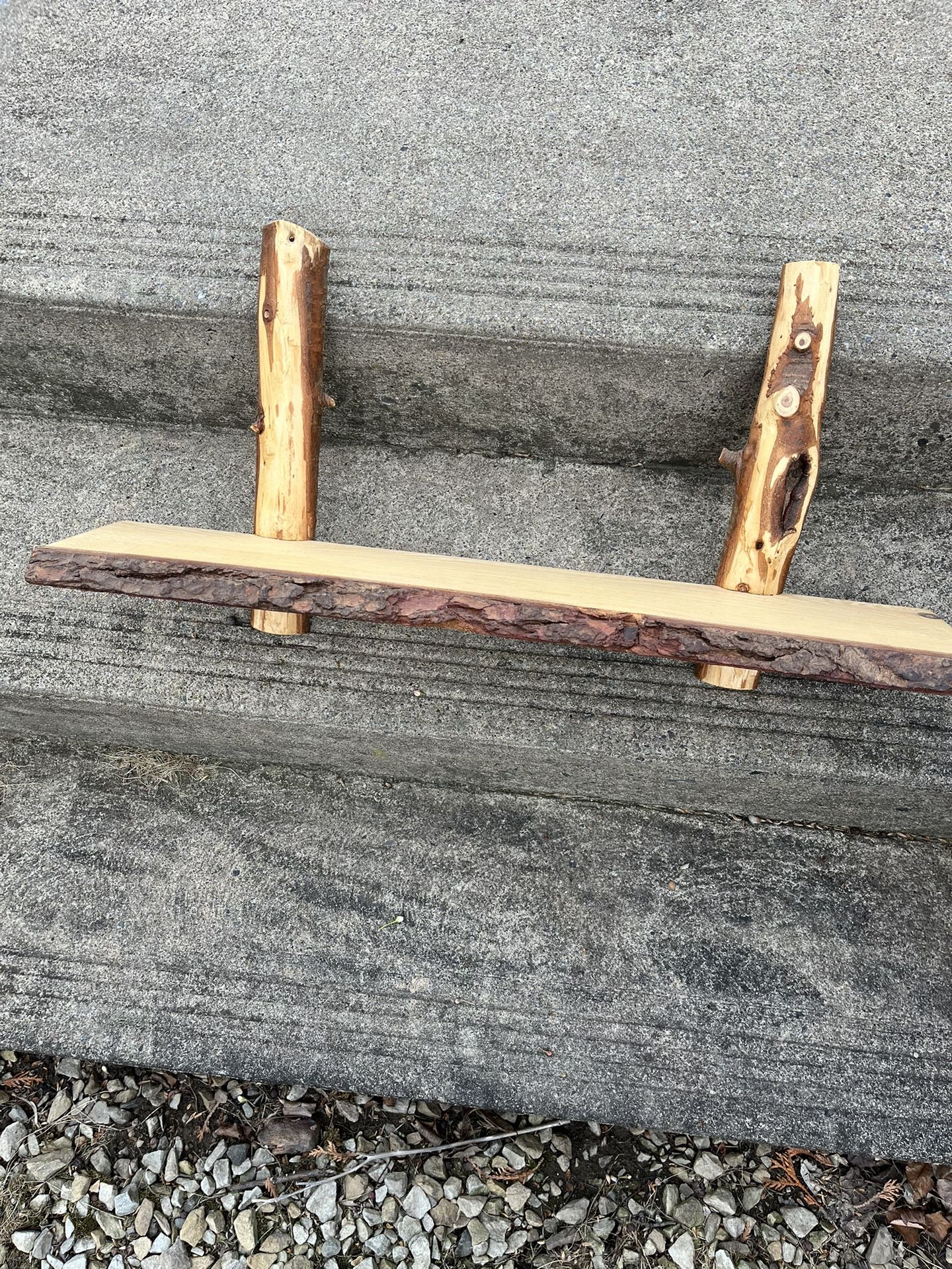 Live Edge Shelf