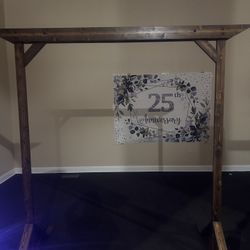 Wedding/Anniversary Photo Arch
