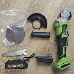 Brand New Cordless Angle Grinder Kit
