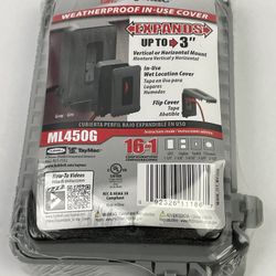 10 Pcs Hubbell Taymac ML450G Outdoor Outlet Box