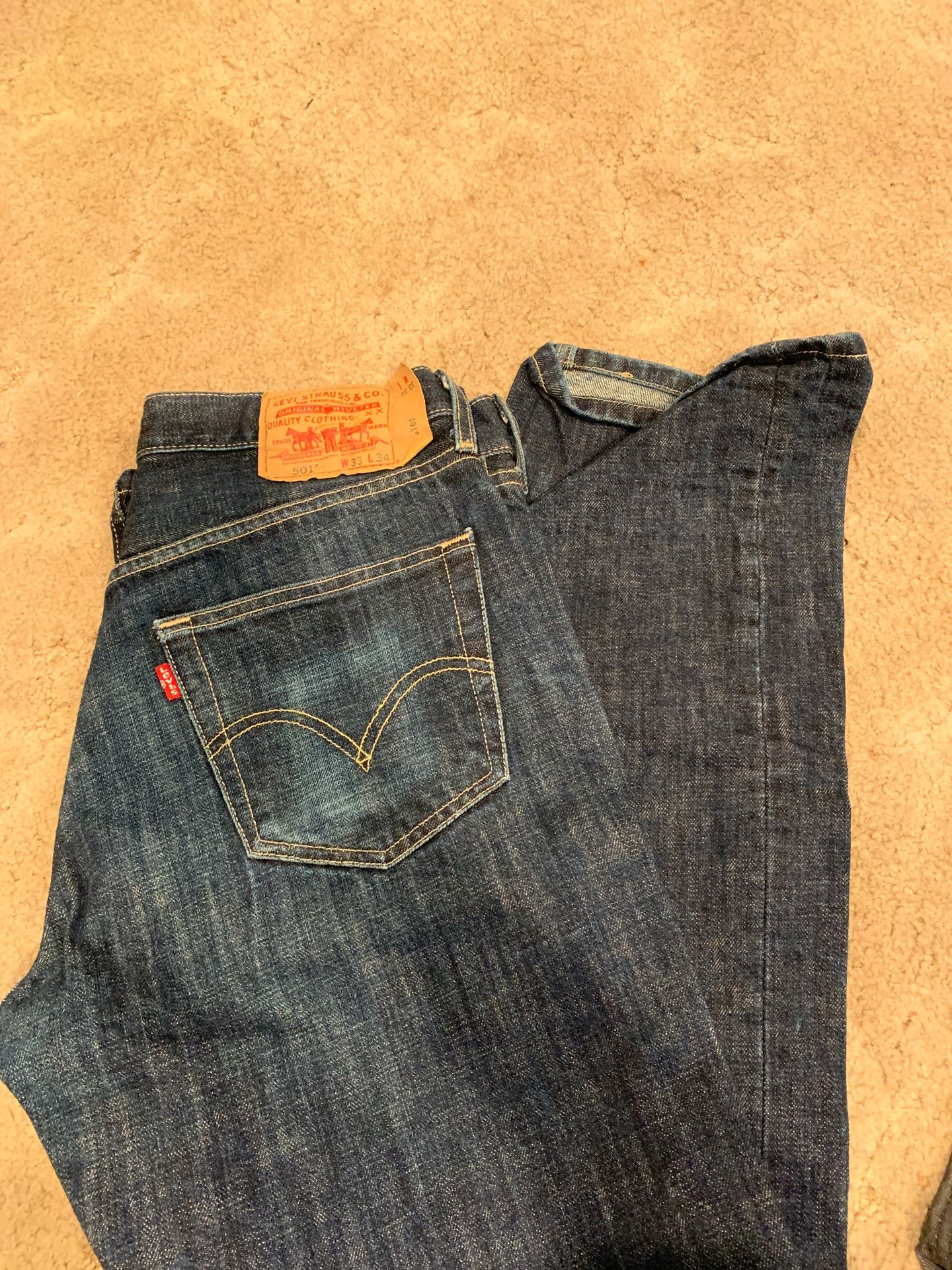 Lot of men jeans