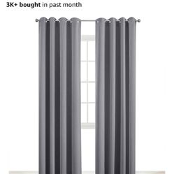 Grey Curtains  