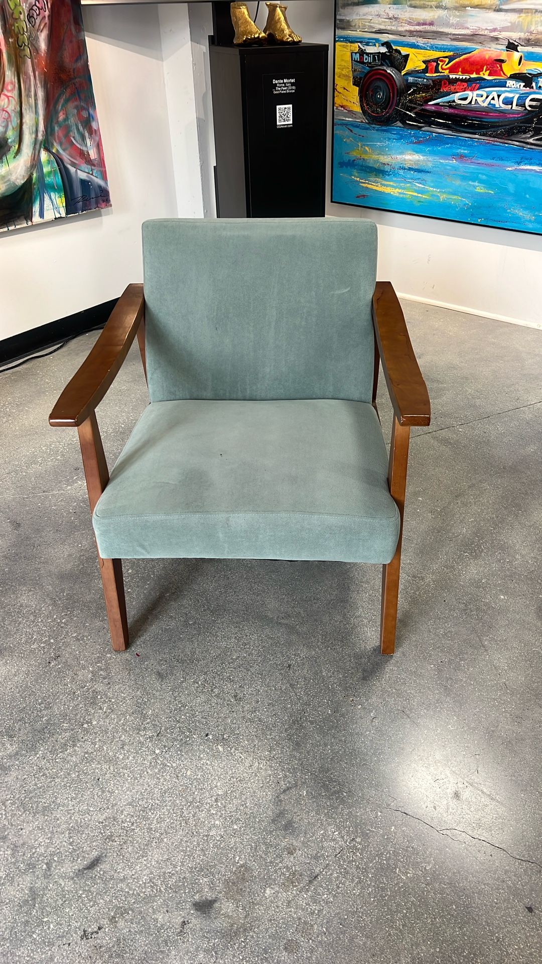 DECOTA 27.5” Wide Armchair By George Oliver