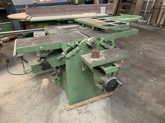 Robland X31 6 en 1 table saw,shaper,planer,jointer,boring y mortiser
