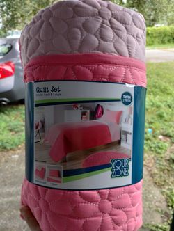 Kids Quilt With Matching Sham 