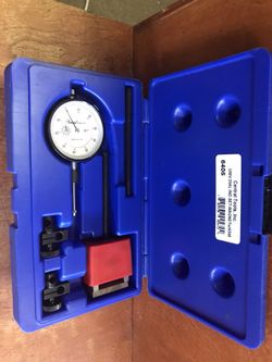 Central tools universal dial indicator set w/ magnet 6405