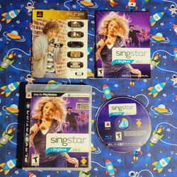 SingStar Vol 2 Sony PlayStation 3 PS3 2008 Complete CIB 