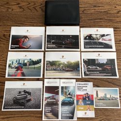 *OEM Porsche Panamera Owners Operators Full Manual Set w/Case FOR SALE