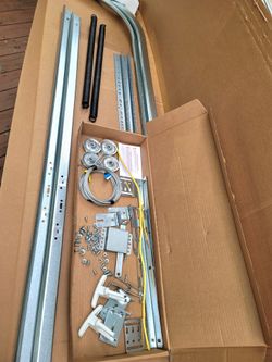 Brand New Clopay Garage Door Hardware & Track Set - Complete Kit