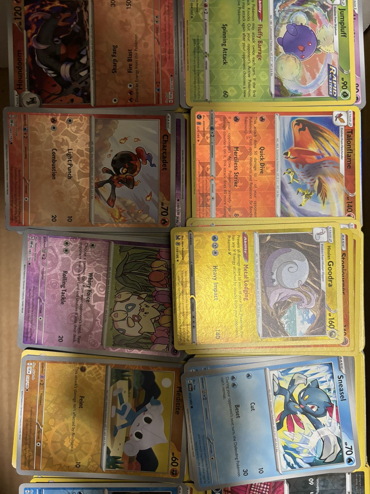 300+ Holographic Pokemon Cards Lot