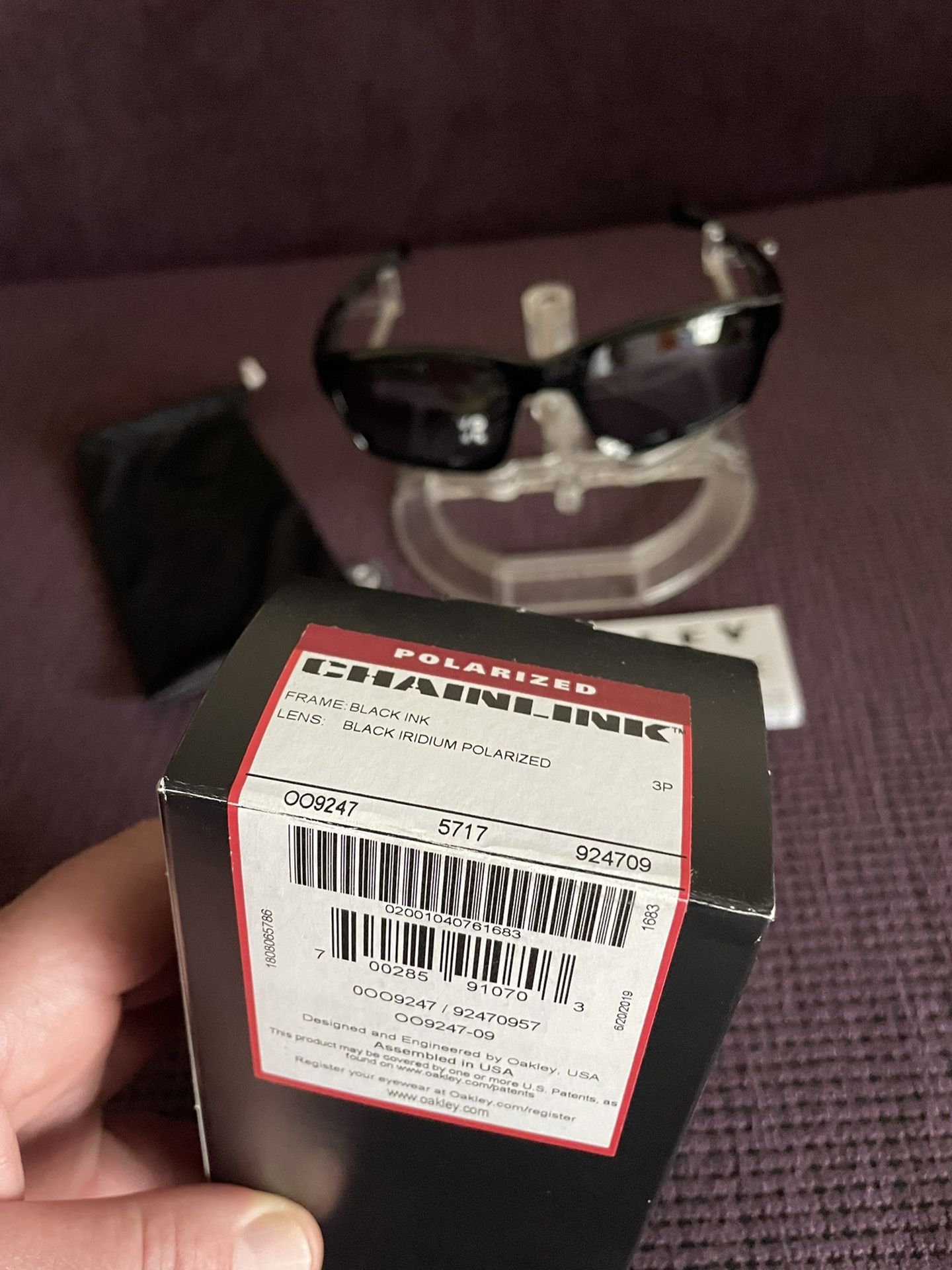 OAKLEY CHAINLINK (black Ink frame) Polarized