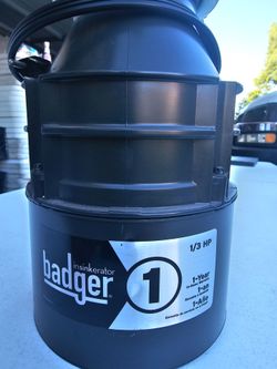 INSINKERATOR BADGER FOOD WASTE DISPOSER
