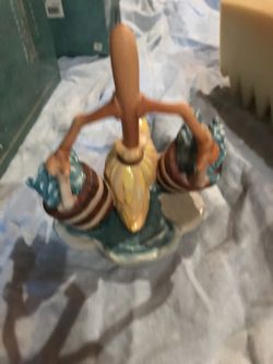 Walt Disney Classic Collection Fantasia Broom Porcelain Figurine 