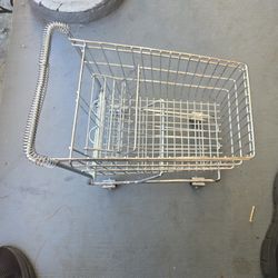Miniature Shopping Cart