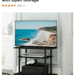 New Furinno Turn -N- Tube Espresso TV Stand 