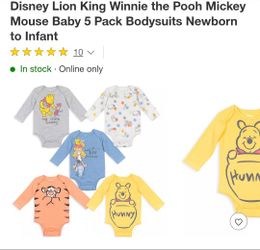 Winnie The Pooh Bodysuits