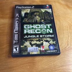 PlayStation 2 / PS2 - Ghost Recon Jungle Storm