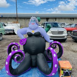Disney Halloween Ursula 7ft $140 “51ave And Glendale 
