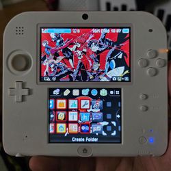 Nintendo 2DS - White & Red Color