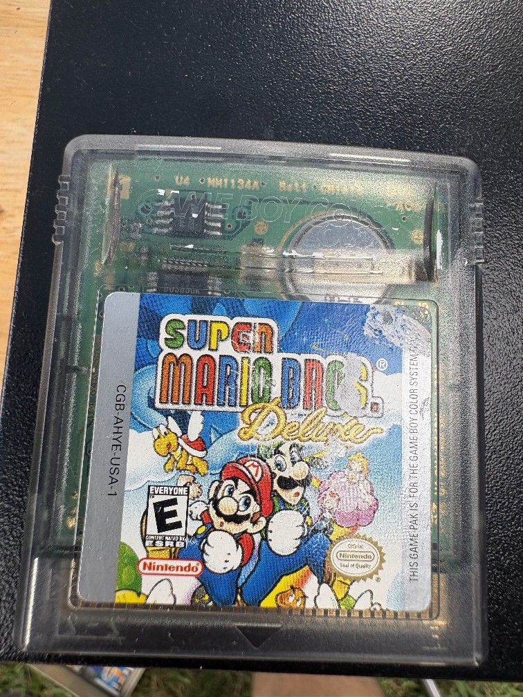 Super Mario Bros. Deluxe For Nintendo Game Boy Color