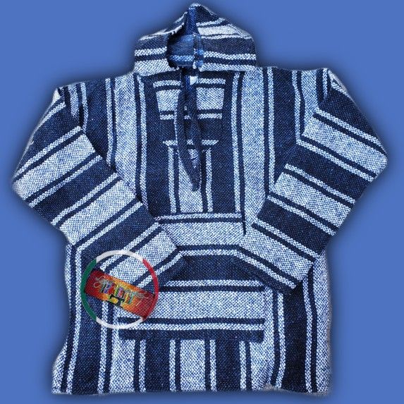 Authentic Mexican Baja Hoodie..