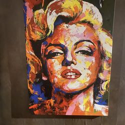 Large Marilyn Monroe paintings