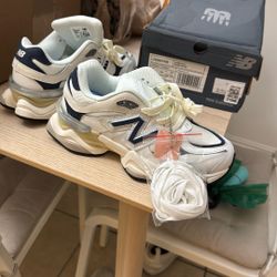 New Balance 9060 White Navy