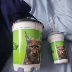 Erie Zoo Popcorn Container And Cup
