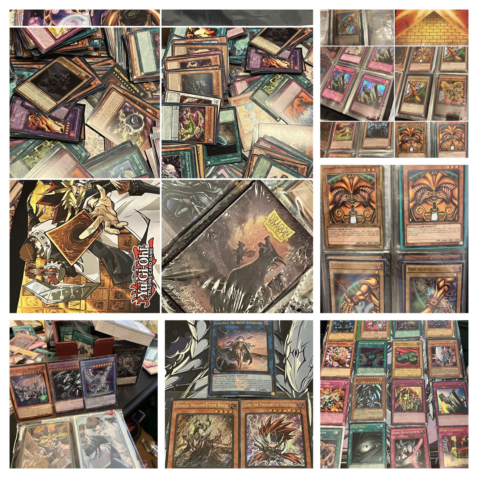 Giant Yugioh Collection & More Yugioh on Top